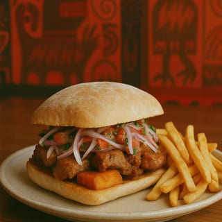 Chicharron Sandwich
